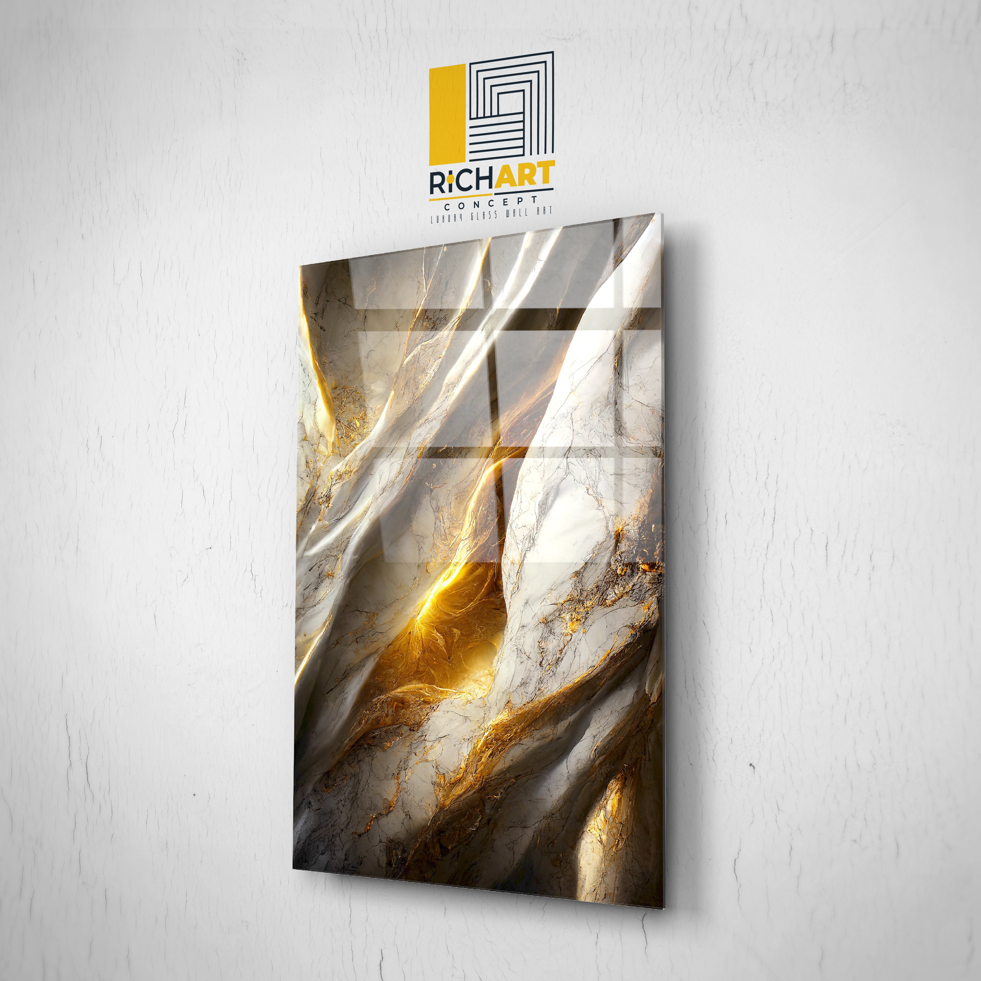 OTANTİK HALI DESENLİ CAM TABLO